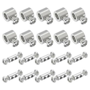 PATIKIL ���C���[���[�v�N���b�v 30�̋����P�[�u���N�����v���C���[ ���b�N���[�v�t�B�b�e�B���O�N���b�v �P�[�u���p�̃l�W�t�� 2�X�^�C���iC/E�j