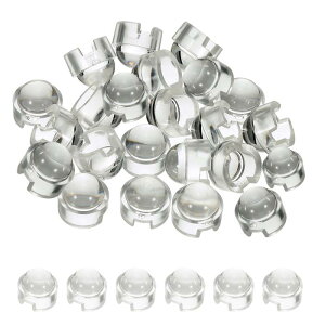 PATIKIL 12mm LEDʃY 36pbN45xr[pPMMAANLEDwʃY1W 3W LEDvr[YԊOJp 