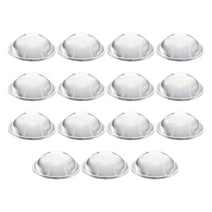 PATIKIL ���a29mm�t���b�g�ʃ����Y 15����11mm PMMA�A�N����LED���w�ʃ����Y �t���b�V�����C�g �ԗp�o�C�N�w�b�h�����v�X�|�b�g���C�g�p�G�b�W�t�� ����