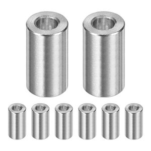 M METERXITY 8PCS M6 304�X�e�����X�X�`�[���X�y�[�T�[6mm ID x 12mm OD x 20mm l ���^���X�N�����[�X�^���h�I�t�u�b�V���O��s�@�d�グ���E���h�X�y�[�T�[304�X�e�����X�X�`�[���p�{���g�V���o�[