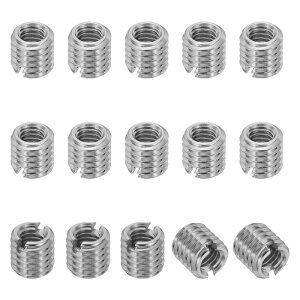 PATIKIL 316�X�e�����X�|�X���b�h�A�_�v�^�[�X���[�u�k���i�b�g15��M6 x 1���X����M4 x 0.7���X�C���C���T�[�g�i�b�g�X�N�����[���f���[�T�[�ϊ��t�@�X�i�[6mm
