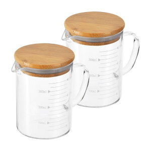 PATIKIL 350ml KXvʃJbv 2Zbg 3.3zEPC_KX ꂽXP[ťvʃJbv r[J[ ؐWV^t Lb`p