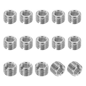 PATIKIL 316�X�e�����X�|�X���b�h�A�_�v�^�[�X���[�u���_�N�V�����i�b�g15��M8 x 1.25���X����M5 x 0.8���X�C���C���T�[�g�i�b�g�X�N�����[���f���[�T�[�ϊ��t�@�X�i�[6mm