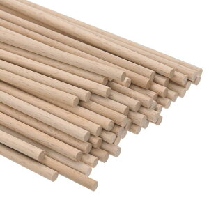 M METERXITY 50�{����̃_�E�G�����b�h�ؐ��X�e�B�b�N 13/64 x 4�C���`�̖ؐ��_�E�G�����b�h ���h���̃n�[�h�E�b�h�X�e�B�b�N �N���t�g/ DIY/�x�[�L���O/�f�R���[�V�����p�̃v���J�b�g�_�E�G��[��