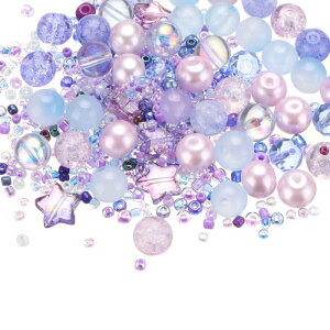 PATIKIL 2-8mm A\[ebhKXr[Y NbN荻ۃr[Yȃ[sAXy[T[V[hr[YoN ΃CLODIYuXbgNtgp̌t Cg