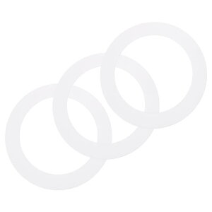 uxcell 6�C���`�_�E�����C�g�p�O�[�t�����O3�Z�b�g ���a6.3�C���`(160mm) �O�a8.6�C���`(218mm) �X�`�[�����t���b�g�O�[�t�g���������O �L�������C�g�J�o�[�v���[�g ���ߍ��ݎ��L�����R���o�[�^