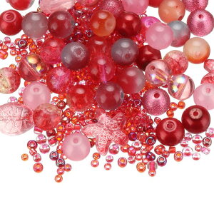 PATIKIL 2-8mm A\[ebhKXr[Y NbN荻ۃr[Yȃ[sAXy[T[V[hr[YoN ΃CLODIYuXbgNtglbNX J[}