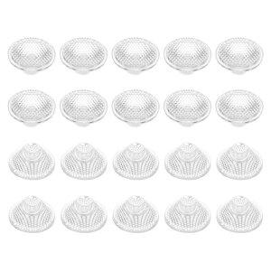 PATIKIL 30x20mmnCp[LEDY 20 LEDt N^[R[^[ANwPMMAr[Y\ʃY1W LEDCgvdX|bgCgplp LEDY NA