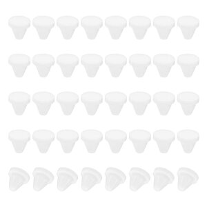 PATIKIL 6mm Diameter Silicone Hole Plug�A40�̊ی^�X�i�b�v�C���^�C�v�̃��b�L���O�Ƌ�{�^���ی�J�o�[�L���b�v�w�b�h�A�V�[���o���N�w�b�h�V�����_�[�z�[���p��2.5-6mm�z�[���ɓK���A�z���C�g