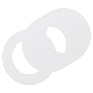 uxcell 6���� 3�C���`�_�E�����C�g�p�O�[�t�����O ���a3�C���` �O�a4.7�C���` �X�`�[�����t���b�g�O�[�t�g���������O �L�������C�g�J�o�[�v���[�g �V�[�����O�ǌ������p ������z���C�g