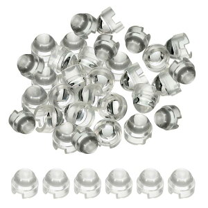 PATIKIL 12mm LEDʃY 36pbN30xr[pPMMAANLEDwʃY1W 3W LEDvr[YԊOJp 