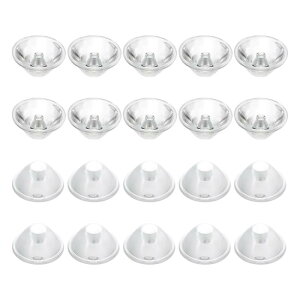 PATIKIL 10�x20mm�n�C�p���[LED�����Y 20��LED���t ���N�^�[�R�����[�^�[�A�N�������wPMMA�X���[�X�T�[�t�F�X�����Y1W LED���C�g�����v�d���X�|�b�g���C�g�p�l���p �N���A