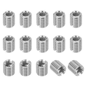 PATIKIL 316�X�e�����X�|�X���b�h�A�_�v�^�[�X���[�u���_�N�V�����i�b�g15��M5 x 0.8���X����M3 x 0.5���X�C���C���T�[�g�i�b�g�X�N�����[���f���[�T�[�ϊ��t�@�X�i�[6mm