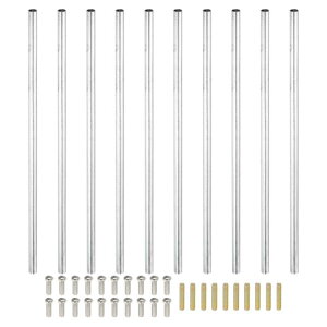 PATIKIL 170mm�i6.7"�j���E���h�J�b�v�����O�i�b�g�L�b�g M4�X���b�h�R�l�N�^�[�o�[�n�[�h�E�F�A �����v���f���Ƌ�DIY�C�����i�p���S�X���b�h���b�h�l�W�t��