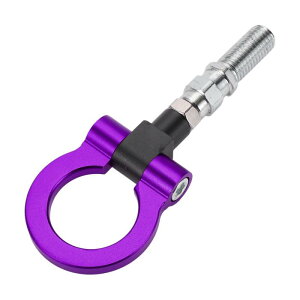 Hihaha �e�B�[�I�[�_�u�����[�V�[�e�B�[�u�C�[���C�` Tow Hook /Universal Car Front Bumper Towing Hook / Durable Metal Rotary Tow Hook RI-NG 19cm 2mm 1pcs �p�[�v��