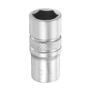 uxcell 6�|�C ���g �f�B�[�v�\�P�b�g 1/4�h���C�u 8mm �f�B�[�v���g���b�N CR-V�| �j�b�P�����b�L �t���b�v�X���[�u 25mm/1 �G�N�X�g�������O�\�P�b�g�c�[�� �ƒ�p�E�����ԗp�i�b�g�{���g�C���p