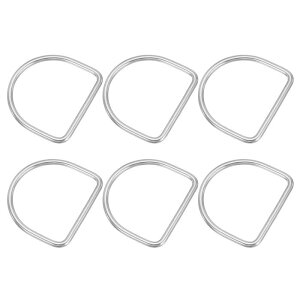 PATIKIL D�J�� 4x50x47 mm D�^�J�� ��|�p�J�� 304�X�e�����X�|�� ���� ���ړI DIY���� �x���g �H�|�i �݂艺���� ���p���[�V���p �V���o�[�g�[�� 6��