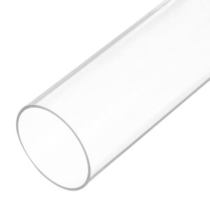 uxcell �|���J�[�{�l�[�g�����E���h�`���[�u �N���A 1 5/8"(41.6mm) ���a 1.7"(43 mm) �O�a 6"(150mm) ���ϏՌ��� �Ɩ��A�͌^�A�����p�ɓK���Ă��܂�