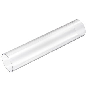 uxcell �������E���h�N���A�`���[�r���O 61mm(2 3/8) ���a x 65mm(2 9/16) �O�a x 1Ft(305mm) ���� �v���X�`�b�N�`���[�u