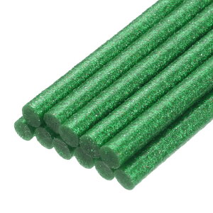uxcell �~�j�z�b�g�O���[�X�e�B�b�N �O���[�K���p 7mm x 100mm �O���b�^�[�u ���C�g�O�� �[�� 12�{