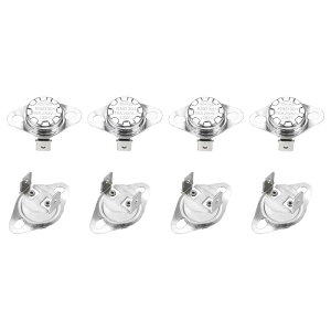 uxcell K SD301T[X^bg 130°C/266°F 16A ʏ^ N.C XibvfBXNxXCb` }CNg I[u R[q[[J[p 8 Z~bNf