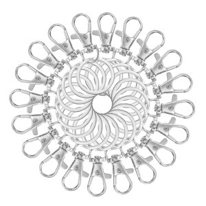 uxcell 20 XCxXibvtbNƃL[O tbgO^L[`F[[hNbvN Xv DIYL[`F[W G[[Ntgp Vo[