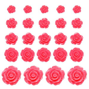 uxcell 60�̃��[�Y���b�h���W�����[�Y�t�����[�r�[�Y 5�T�C�Y�̃t���b�g�o�b�N�t�����[�`�� �[���s�����Ȓ������[�Y�r�[�Y DIY�W�� �G���[��� �l�C�� �T���O���X �C �w�A�N���b�v �z�[���f