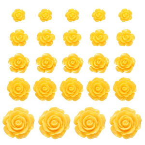 uxcell 60�̃C�G���[���W���o���t�����[�r�[�Y 5�T�C�Y�̃t���b�g�o�b�N�t�����[�`�� �[���s�����Ȓ����o���r�[�Y DIY�W�� �G���[��� �l�C�� �T���O���X �C �w�A�N���b�v �z�[���f�R���[�V
