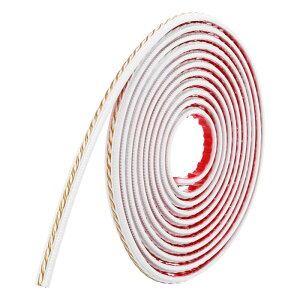 uxcell �Ǘp��0.5 x 16 ft�̃Z���t�A�h�w�[�V�u�g�����A�z���C�g/�S�[ ���h