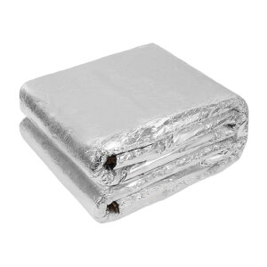 X AUTOHAUX 237mil 6mm 0.31sqft �ԗp�T�E���h�f�b�h�j���O�}�b�g �A���~�q�[�g�V�[���h�f�� �t�[�h��{�[�g�G���W���J�o�[�p 78.74x19.69 �V���o�[�g�[��