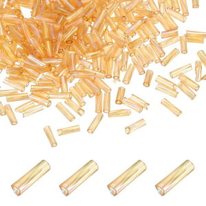 uxcell 1500�� �K���X�r���[�O���V�[�h�r�[�Y 6x2mm �~�j�����O�`���[�u�V�[�h�r�[�Y �`���[�u ���[�Y�K���X�r�[�Y �X�y�[�T�[�r�[�Y DIY�C�������O�u���X���b�g�l�b�N���X��ΐ���p ���F���C