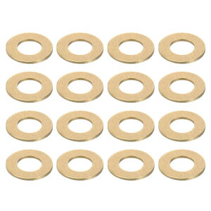 uxcell 100�̐^�J�t���b�g���b�V���[ M6x12x0.8mm�^�J���b�V���[�V�[���K�X�P�b�g�t���b�g�����O �l�W�{���g�@�B�C���p ���O����