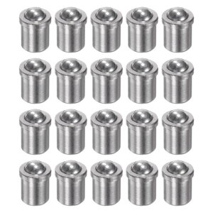 uxcell 20̃{[vW[4x5mm 304XeX|ʒu߃r[Y{[|CgXvOvW[ hAp@BuNvƋp{[Lb`bN