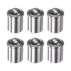 uxcell 6̃{[vW[10x13 mm 304XeX|ʒu߃r[Y{[|CgXvOvW[ hAp@BuNvƋp{[Lb`bN