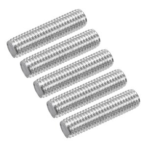 uxcell 5 M10 x 40mm tXbhbh 304XeX| E˂ o[ X^bh AJ[{gANvAnK[AU{gp M10-1.5Xbhsb`