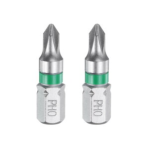 uxcell 2�� �v���X�h���C�o�[�r�b�g PH0 1/4 �Z�p�V�����N 25mm/1 ���� ���C�N���X�w�b�h�Z�p�r�b�g S2 �X�`�[�� �d���h���C�o�[�r�b�g