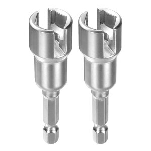 uxcell 2��H12�E�B���O�i�b�g�h���C�o�[12mm���g���b�N6�_�\�P�b�g1/4�w�b�N�X�V�����N�p���[�f�B�[�v�X���b�g�E�B���O�i�b�g�h�����r�b�gCR-V�X�`�[�������`�C���p�N�g�h���C�o�[�c�[���p�l