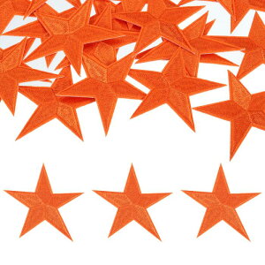 uxcell 20�� �A�C�A���X�^�[�p�b�` �X�^�[�G���u���C�_���[�p�b�` DIY�N���t�g�p �����C���p�b�`�A�b�v���P �o�b�N�p�b�N �o�b�O �X�q ���p 75mm�I�����W