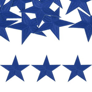 uxcell 12�� �A�C�A���X�^�[�p�b�` �X�^�[�G���u���C�_���[�p�b�` DIY�N���t�g�p �����C���p�b�`�A�b�v���P �o�b�N�p�b�N �o�b�O �X�q ���p 82mm�f�B�[�v�u���[