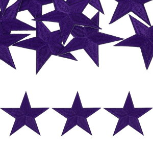 uxcell 12�� �A�C�A���X�^�[�p�b�` �X�^�[�G���u���C�_���[�p�b�` DIY�N���t�g�p �����C���p�b�`�A�b�v���P �o�b�N�p�b�N �o�b�O �X�q ���p 82mm�_�[�N�p�[�v��