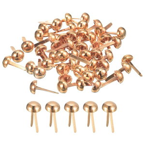 uxcell 100����o�b�O�t�B�[�g�X�^�b�h�X �p�C �N 8mm�ی^�p�[�X�l�C���w�b�h�X �p�C �N�v�����O�X�^�b�h�o�b�O�{�g���X�^�b�h �n���h�o�b�O�p�[�X�ߗ�DIY���U�[�N���t�g�p ���[�Y�S �[���h