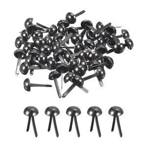 uxcell 50����o�b�O�t�B�[�g�X�^�b�h�X �p�C �N 6mm�ی^�p�[�X�l�C���w�b�h�X �p�C �N�v�����O�X�^�b�h�o�b�O�{�g���X�^�b�h �n���h�o�b�O�p�[�X�N���[�W���ODIY���U�[�N���t�g�p ���^���b