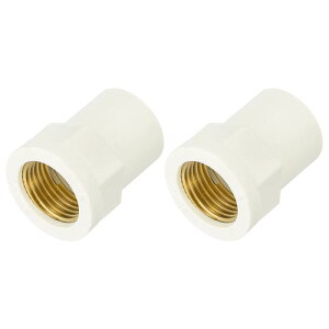 uxcell 2 PVCpCvp 20mm 1/2 PT^J˂ppCvpz[XA_v^[RlN^[ ƒpzǎUp zCg