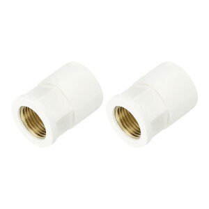 uxcell 2 PVCpCvp 25mm 1/2 PT^J˂ppCvpz[XA_v^[RlN^[ ƒpzǎUp zCg