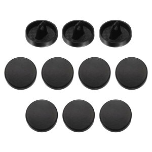 uxcell 10̃^tbg{^A12.5mm̊ۂ^{^AVN{^AjppX[cE[R[gVcWPbgY{ٖDNtgAK 