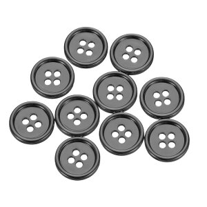 uxcell 10̋{^A15mm 4ی`X[cVcR[gߗރ{^ANtgpAuY