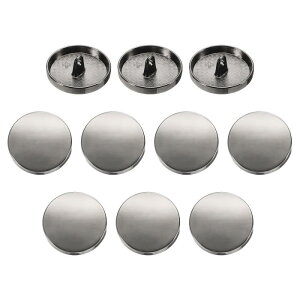 uxcell 10̃^tbg{^A23 mm̊ۂ^{^AVN{^AjppX[cE[R[gVcWPbgY{ٖDNtgA}b g