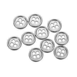 uxcell 10̃^{^A10mm 4ی^X[cVcR[gߗޗp{^ANtgpAVo[