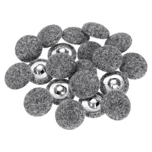 uxcell 20̕zzJo[{^0.8"EhvbVZ[^[{^AA~VNt{^AE[R[gAWPbgAVcDIYpACgO[