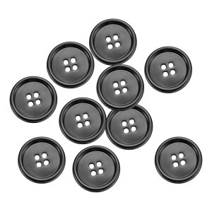 uxcell 10̋{^A25mm 4ی`X[cVcR[gߗރ{^ANtgpAuY